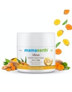 MamaEarth Ubtan Night Face Mask With Turmeric & Niacinamide, 100g For Glowing Skin